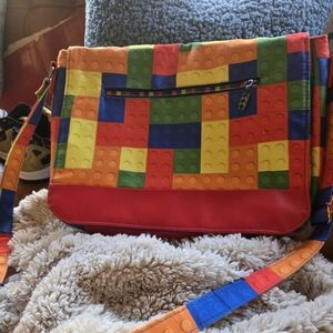 Custom Lego Messenger/Laptop Bag